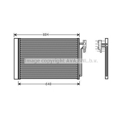 Фото Конденсатор, кондиционер AVA QUALITY COOLING AUA5182D