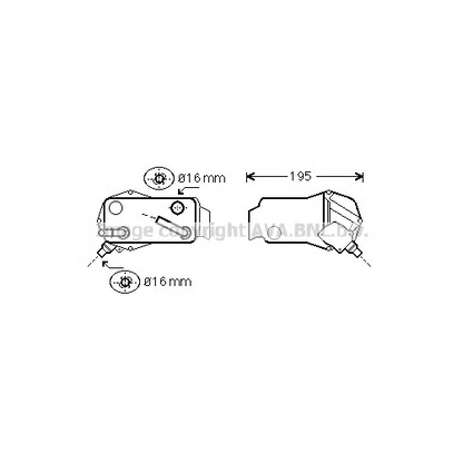 Foto Radiatore olio, Cambio automatico AVA QUALITY COOLING BW3351