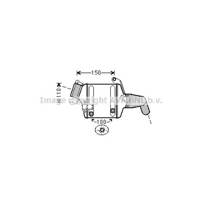 Photo Intercooler, échangeur AVA QUALITY COOLING BW4380