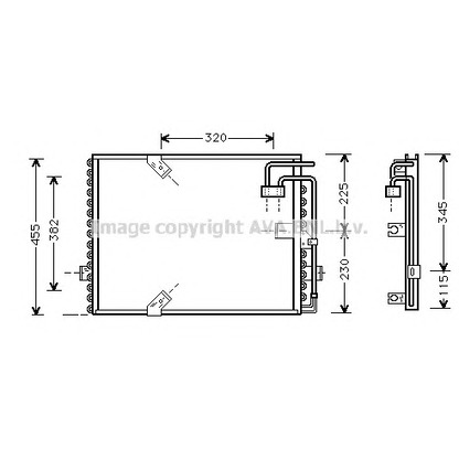 Photo Condenseur, climatisation AVA QUALITY COOLING BW5187