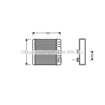 Foto Radiador de calefacción AVA QUALITY COOLING BW6211