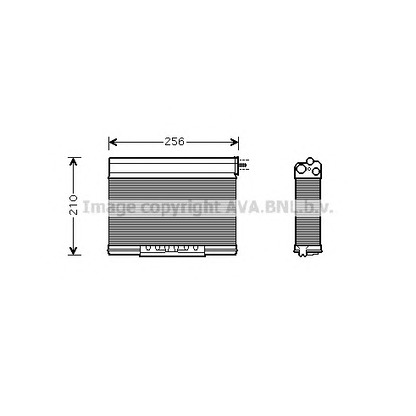 Foto Wärmetauscher, Innenraumheizung AVA QUALITY COOLING BW6261