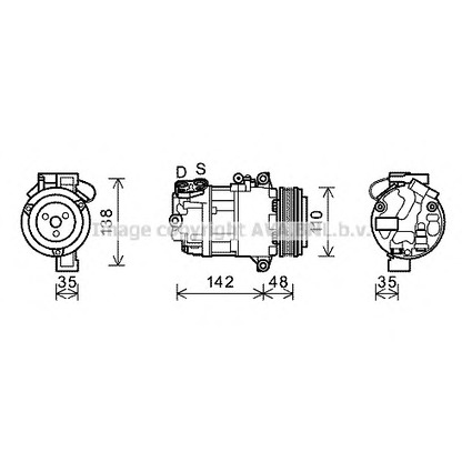 Foto Compressore, Climatizzatore AVA QUALITY COOLING BWAK390