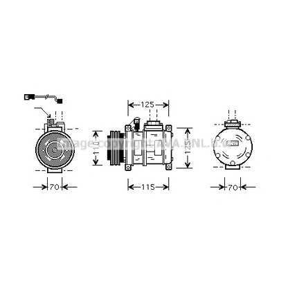 Foto Compressore, Climatizzatore AVA QUALITY COOLING BWK066