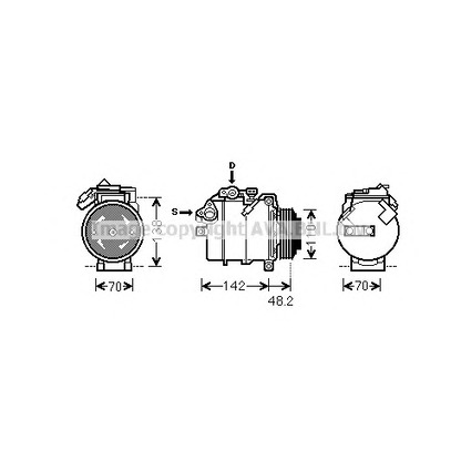 Фото Компрессор, кондиционер AVA QUALITY COOLING BWK385