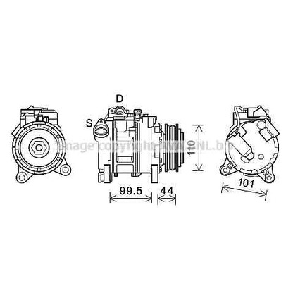 Foto Compressore, Climatizzatore AVA QUALITY COOLING BWK492