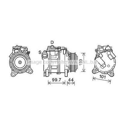 Фото Компрессор, кондиционер AVA QUALITY COOLING BWK493