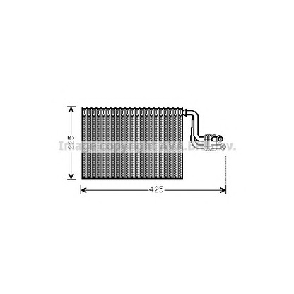 Photo Evaporator, air conditioning AVA QUALITY COOLING BWV364