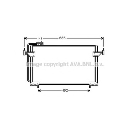 Zdjęcie Skraplacz, klimatyzacja AVA QUALITY COOLING CN5087