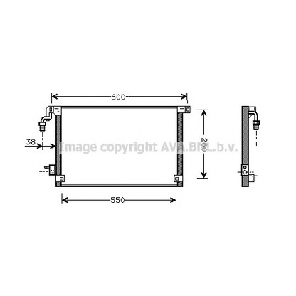 Photo Condenseur, climatisation AVA QUALITY COOLING CN5172