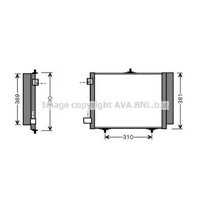 Photo Condenser, air conditioning AVA QUALITY COOLING CN5205