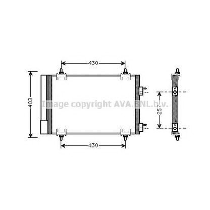 Zdjęcie Skraplacz, klimatyzacja AVA QUALITY COOLING CN5230