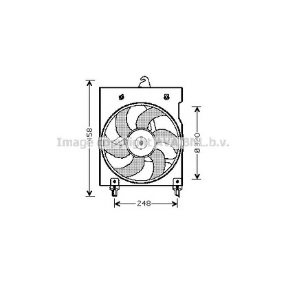 Foto Lüfter, Motorkühlung AVA QUALITY COOLING CN7524