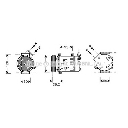 Foto Kompressor, Klimaanlage AVA QUALITY COOLING CNK237