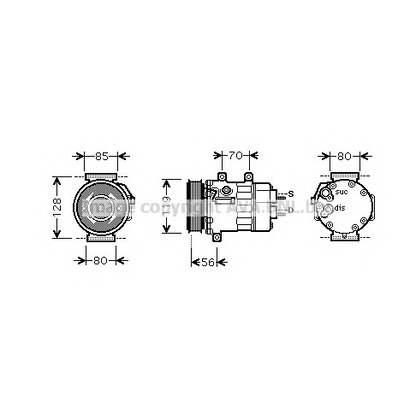 Foto Kompressor, Klimaanlage AVA QUALITY COOLING CNK254