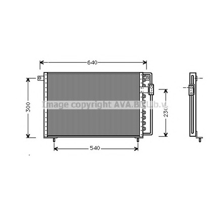 Foto Kondensator, Klimaanlage AVA QUALITY COOLING CR5036