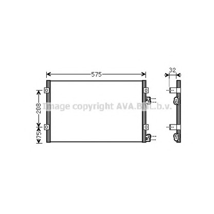 Foto Condensador, aire acondicionado AVA QUALITY COOLING CR5071