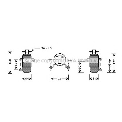 Photo Dryer, air conditioning AVA QUALITY COOLING CRD060