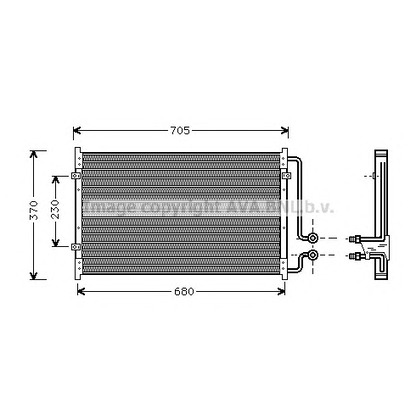 Zdjęcie Skraplacz, klimatyzacja AVA QUALITY COOLING CT5025