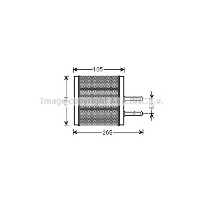 Foto Wärmetauscher, Innenraumheizung AVA QUALITY COOLING CT6042