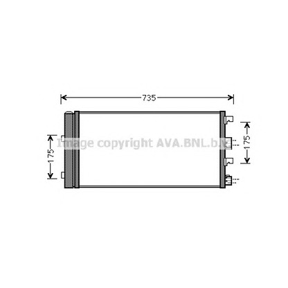 Foto Kondensator, Klimaanlage AVA QUALITY COOLING DA5004