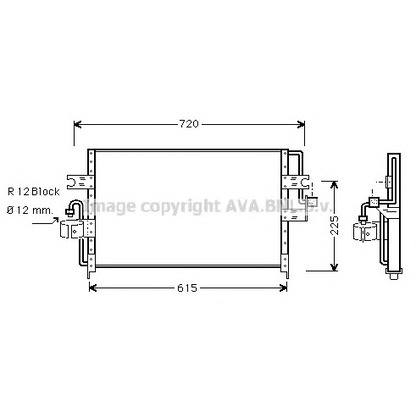 Фото Конденсатор, кондиционер AVA QUALITY COOLING DN5165