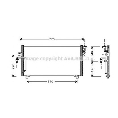 Foto Condensador, aire acondicionado AVA QUALITY COOLING DN5193