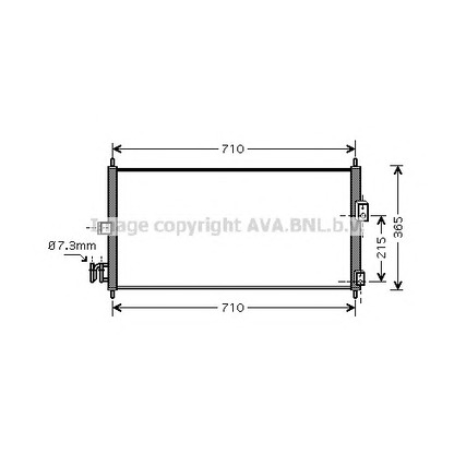 Photo Condenser, air conditioning AVA QUALITY COOLING DN5205