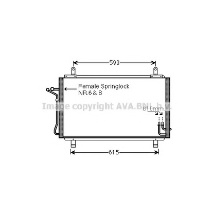 Foto Kondensator, Klimaanlage AVA QUALITY COOLING DN5329