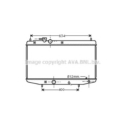 Фото Радиатор, охлаждение двигателя AVA QUALITY COOLING DU2020