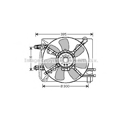 Zdjęcie Wentylator, chłodzenie silnika AVA QUALITY COOLING DW7505