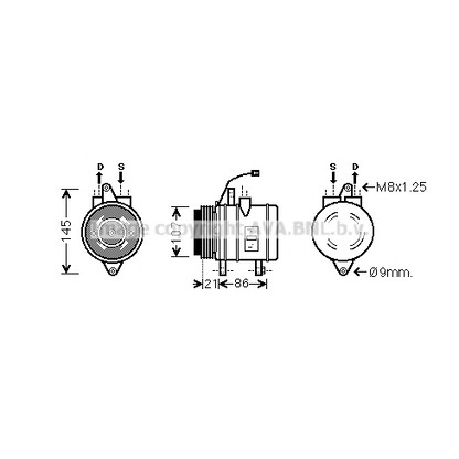 Foto Kompressor, Klimaanlage AVA QUALITY COOLING DWK097