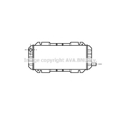 Photo Radiator, engine cooling AVA QUALITY COOLING FD2004