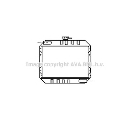 Photo Radiator, engine cooling AVA QUALITY COOLING FD2012