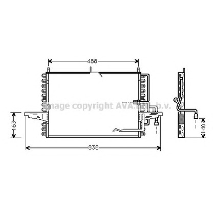 Foto Kondensator, Klimaanlage AVA QUALITY COOLING FD5213