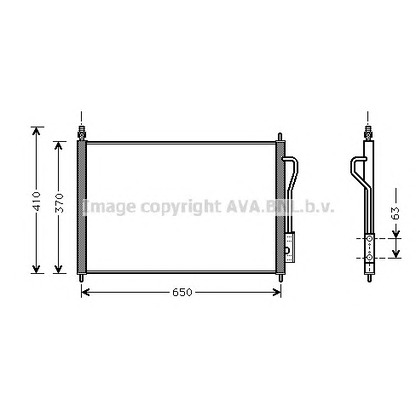 Фото Конденсатор, кондиционер AVA QUALITY COOLING FD5268