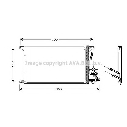 Foto Condensador, aire acondicionado AVA QUALITY COOLING FD5304