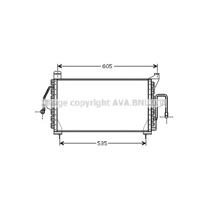 Zdjęcie Skraplacz, klimatyzacja AVA QUALITY COOLING FD5410