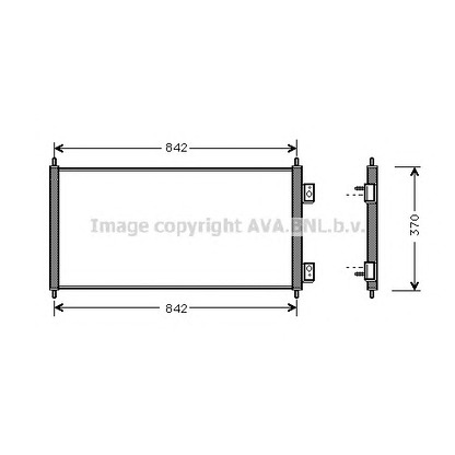 Photo Condenser, air conditioning AVA QUALITY COOLING FDA5303