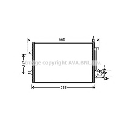 Foto Kondensator, Klimaanlage AVA QUALITY COOLING FDA5395