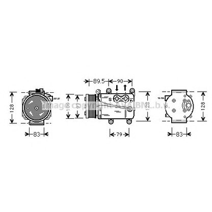 Foto Compresor, aire acondicionado AVA QUALITY COOLING FDAK082