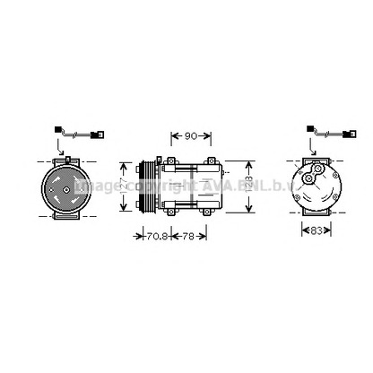 Foto Compressore, Climatizzatore AVA QUALITY COOLING FDAK281