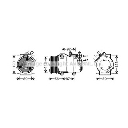 Фото Компрессор, кондиционер AVA QUALITY COOLING FDAK393