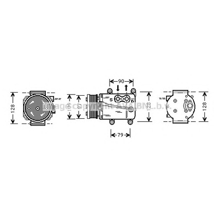 Фото Компрессор, кондиционер AVA QUALITY COOLING FDK105