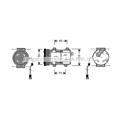 Фото Компрессор, кондиционер AVA QUALITY COOLING FDK275