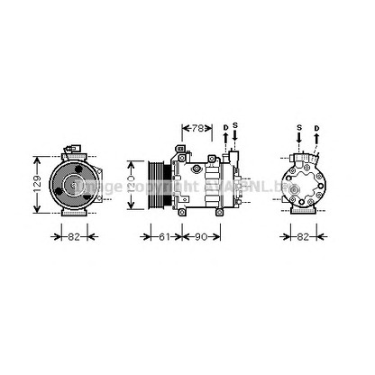 Foto Kompressor, Klimaanlage AVA QUALITY COOLING FDK363