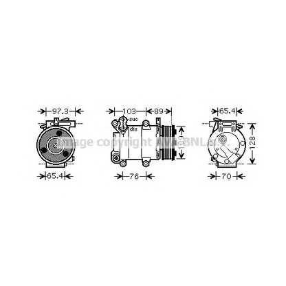 Foto Compressore, Climatizzatore AVA QUALITY COOLING FDK391