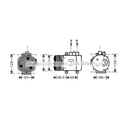 Foto Compressore, Climatizzatore AVA QUALITY COOLING FDK420