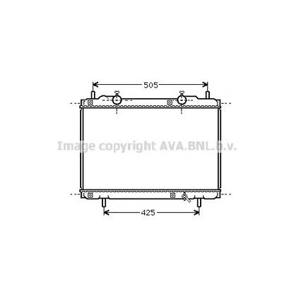 Foto Kühler, Motorkühlung AVA QUALITY COOLING FT2167