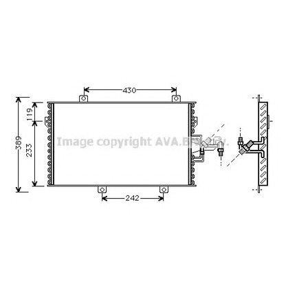 Foto Condensatore, Climatizzatore AVA QUALITY COOLING FT5153